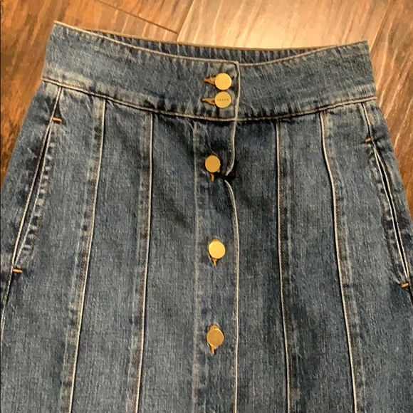 Frame long denim skirt - Picture 2 of 7